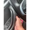 2PCS Carbon Inner Door Panel Handle Pull Trim Cover Set For BMW F48 F39 X1 X2