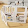 Panoramic Transparent Dog Barrier for Medium & Small Pets - Indoor Use