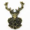 Deer Antler Charms Christmas Day Pendants For Nature Inspired Jewelry