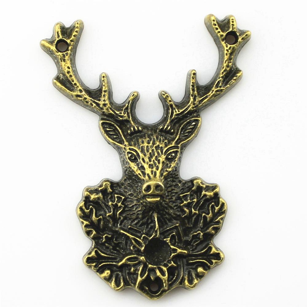 Deer Antler Charms Christmas Day Pendants For Nature Inspired Jewelry