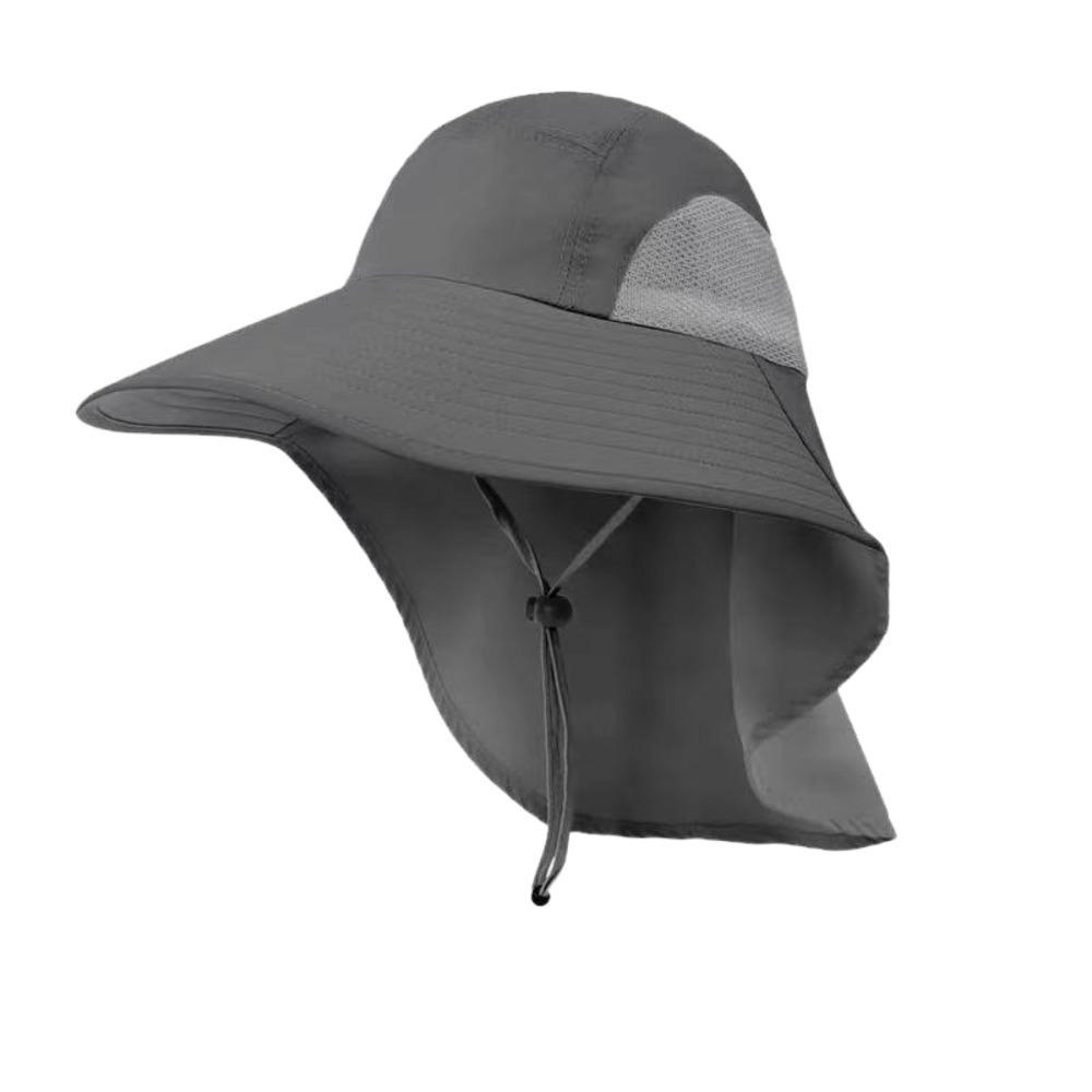 Adjustable Fisherman Hat Anti-UV Bucket Hat New Beach Cap Outdoor