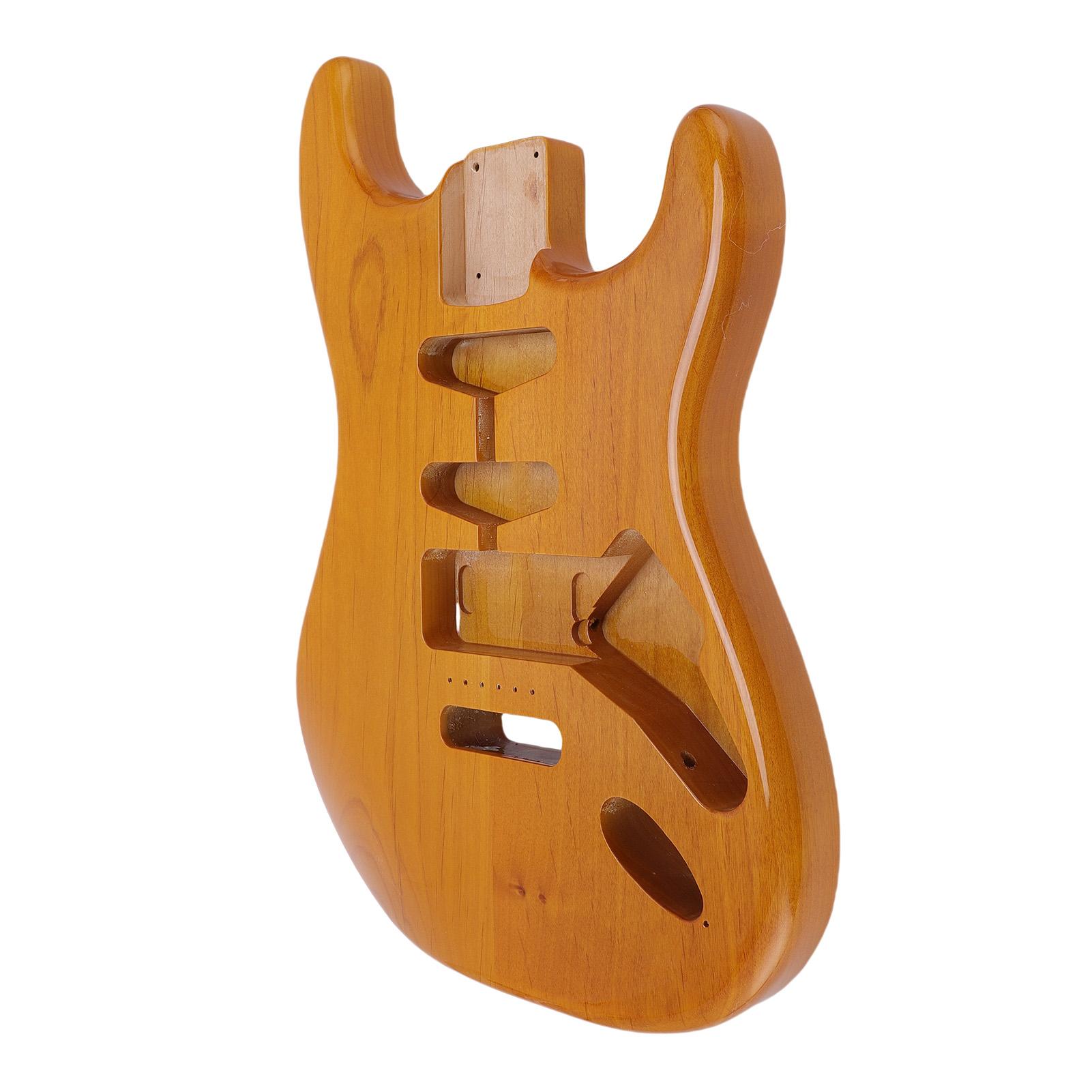 

Electric Guitar Body Suitable for ST Guitars Poplar Wood Pre Drilled SSH Style Right Handed Electric Guitar Body