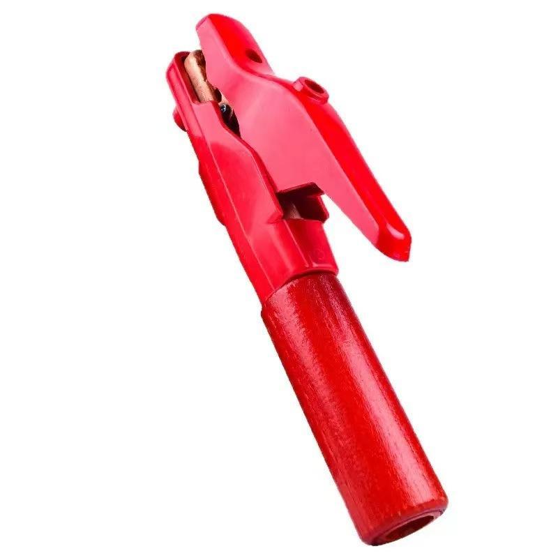 Random Color Welding Electrode Holder Clamp With Heavy Duty Copper Electrode Holder For Welder Ergonomic Handle
