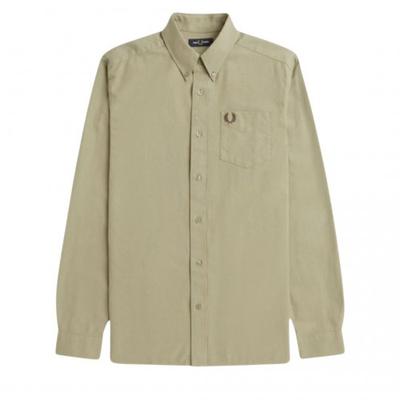 Camisa Masculina Oxford de Manga Longa Fred Perry