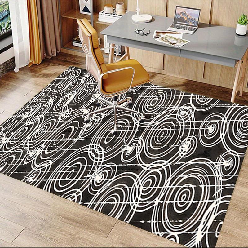 1PC Circles Pattern Extra Large Non Slip Floor carpet, Office, family, bedroom Large Area Rug Indoor Rugs, Vibrant Colors