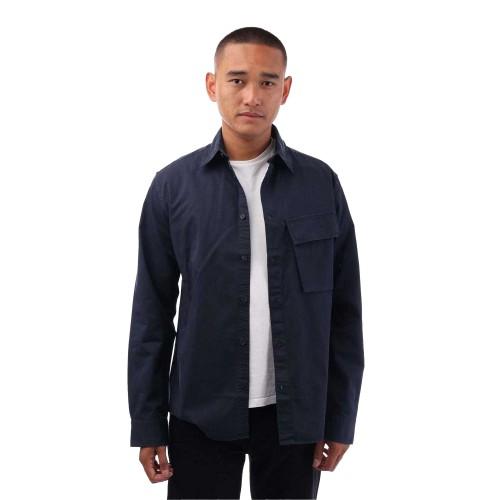 Belstaff Mens Cotton Point Collar Shirt