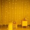 New Waterproof LED Starry Sky Christmas Curtain String Lights