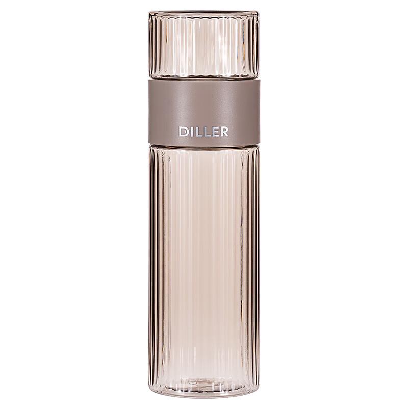 Dilebell Segmented Glass Water Bottle