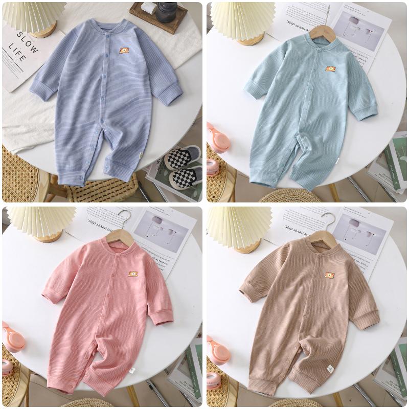 Bear Kids Jumpsuits Autumn Winter Baby Clothes Warm Velvet Baby Romper for Girls Boys Onesie Infant Sleepwear Toddler Outfit