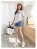 Cross-border Women's Summer Maternity Shorts - New Fashion Loose Fit Leggings