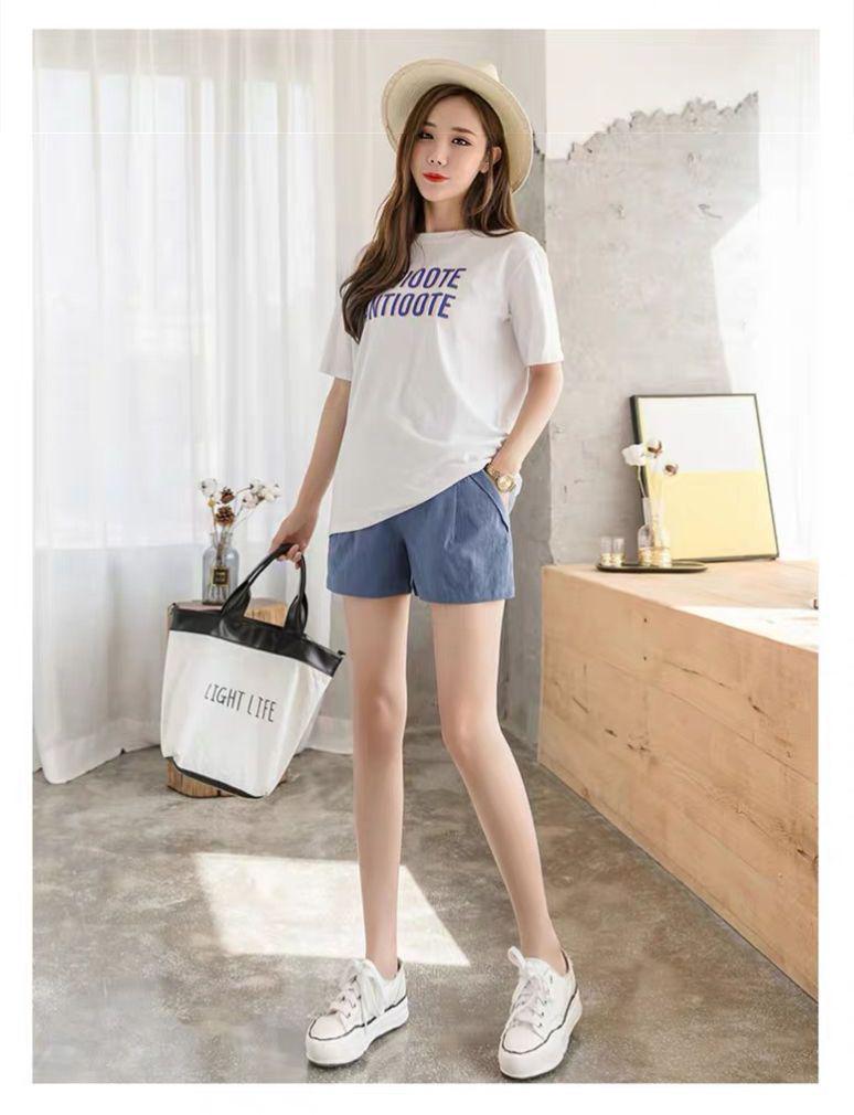 Cross-border Women's Summer Maternity Shorts - New Fashion Loose Fit Leggings