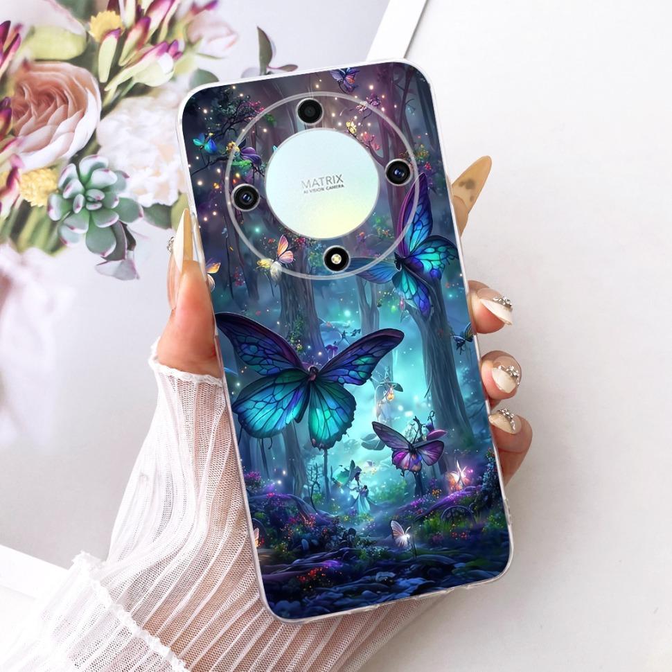 For Honor X9a 5G Case Magic 5 Lite Cover Dragon Cartoon Soft Silicone Phone Cases For Honor Magic5 Lite HonorX9a X 9a Bumper