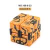 New Strange Decompression Toy Uv Print Infinite Rubik'S Cube Halloween Theme Folding And Flipping Rubik'S Cube Fingertips Rubik'S Cube