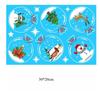 Christmas Window Stickers Xmas Tree House Snowflake Glass Decal Merry Christmas Decoration Home Navidad Gifts Noel