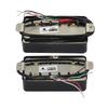 FLEOR 2PCS Ceramic Magnet Electric Guitar Humbucker Pickup Neck and Bridge LP Pickup Guitar Parts,Chrome/Black/Gold Choose