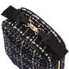 Francfranc Tweed Stand Pouch, Black