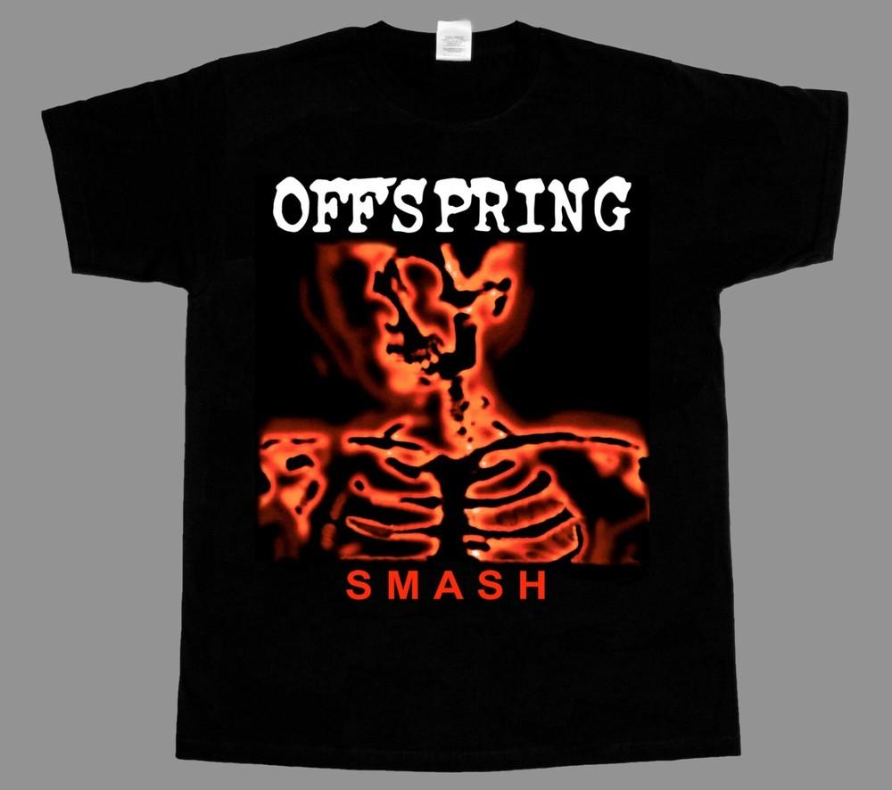 The offspring smash new black shortlong sleeve tshirt 345xl M