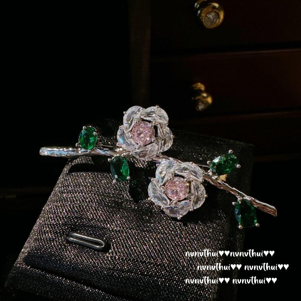 Nvnvthui Sotheby'S Glazed Egg Surface Gemstone Earrings Plated 18K Gold, Turquoise Flower Zircon Earrings