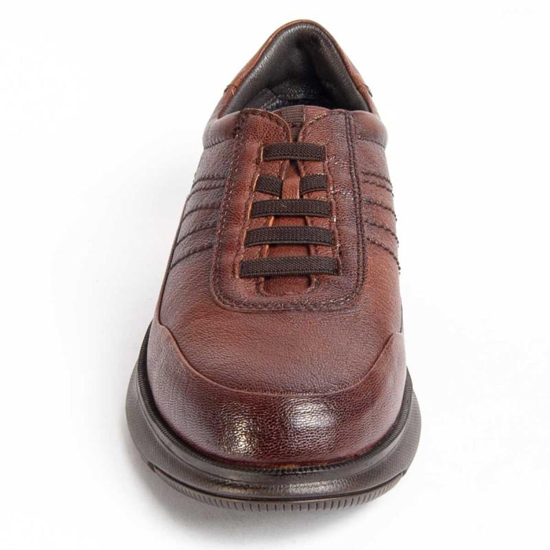 Zapato De Piel Para Hombre. Purapiel Confore7 98988