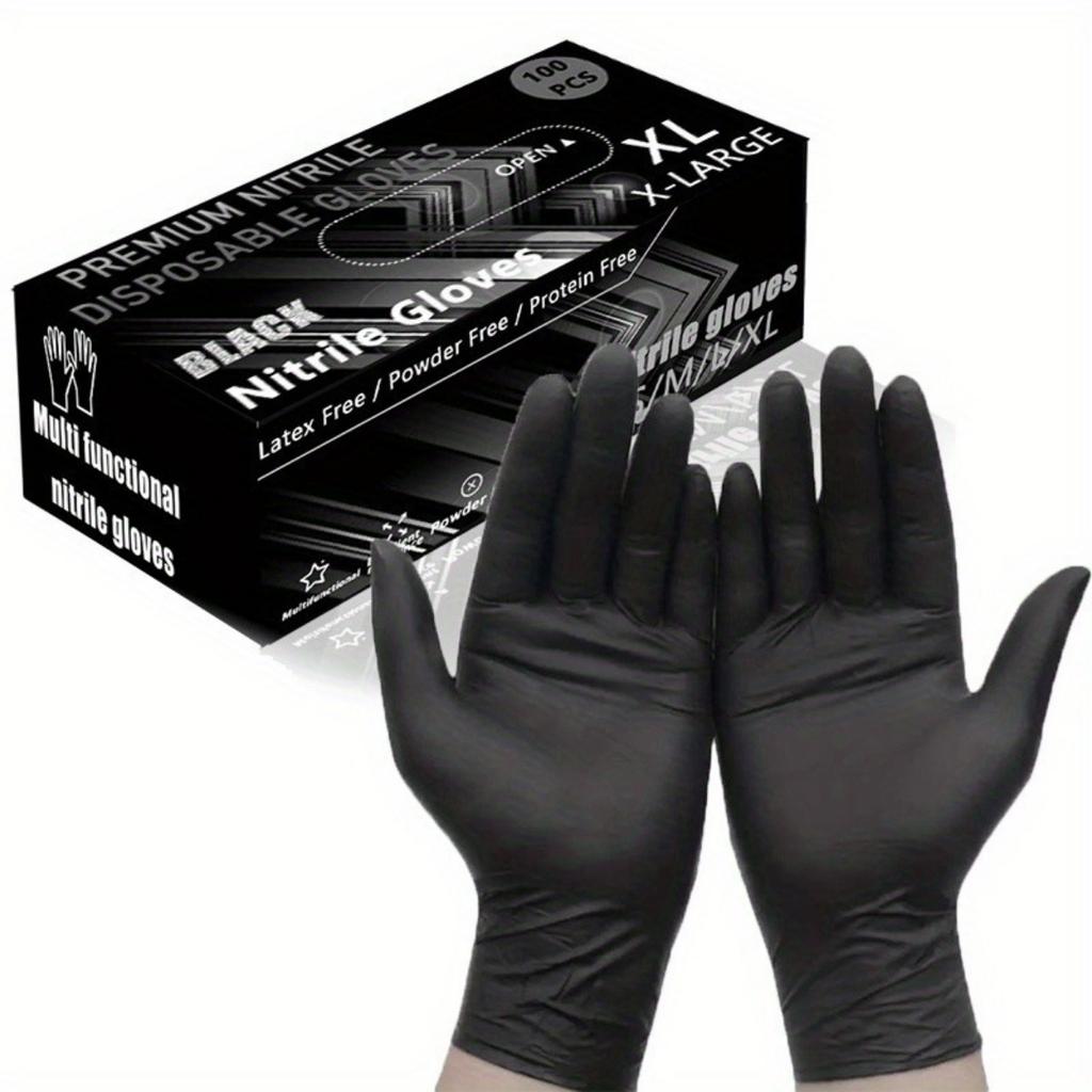 Disposable, Composite, Nitrile Gloves, Rubber, High Elasticity, Protective, Food Processing Gloves, Work Gloves, Cleaning Gloves