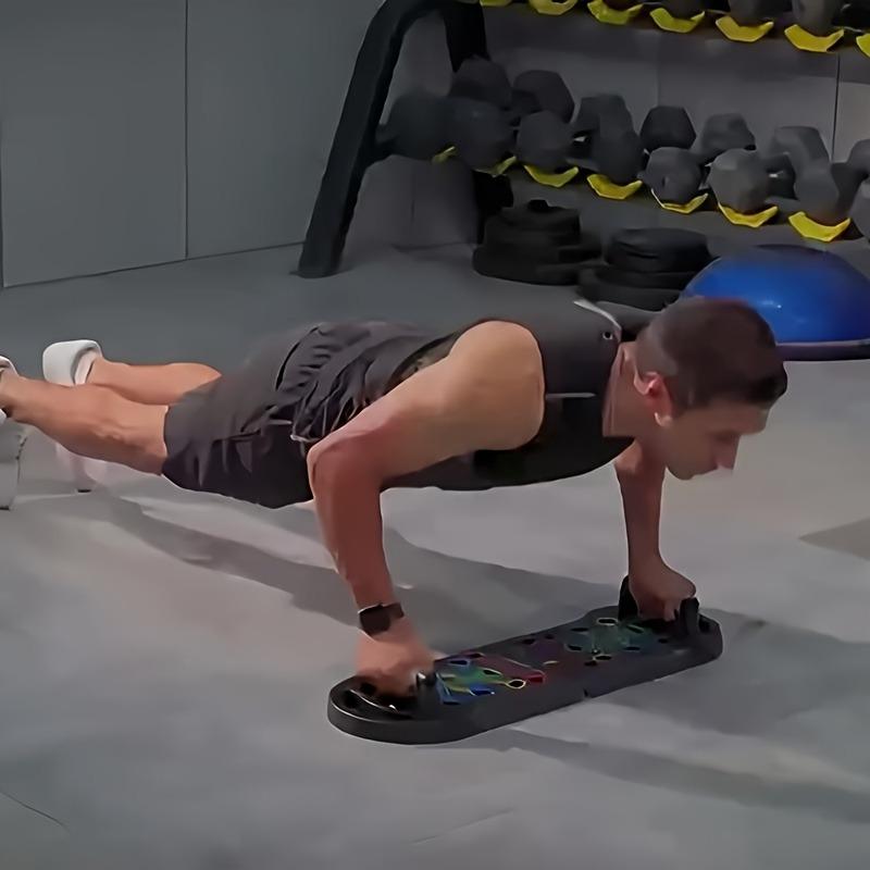 Multifunctional Push-Up Board - Ergonomic, Non-Electric PP,Comfortable, Ideal for Fitness Enthusiasts, Home or Gym Exercise