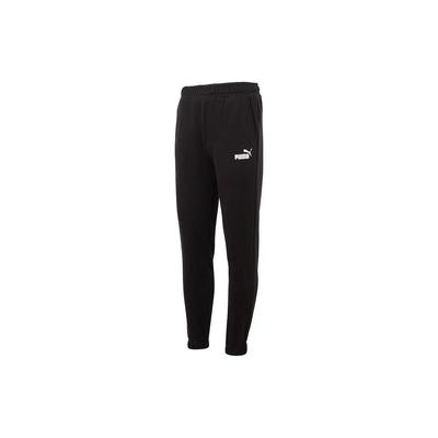 Solid Color Fleece Lined Warm Drawstring Knit Sports Pants Men Bottoms Black 678450-01