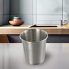 Resilient Stainless Steel Beer Cup Mug for Camping and Party 240 500ml