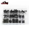 Aluminum Motorcycle Fairing Screws Nuts Kit Moto Body Work Bolts Screw Fit For Aprilia rs 125 rsv4 rs4 tuono v4 1100 Buell xb12