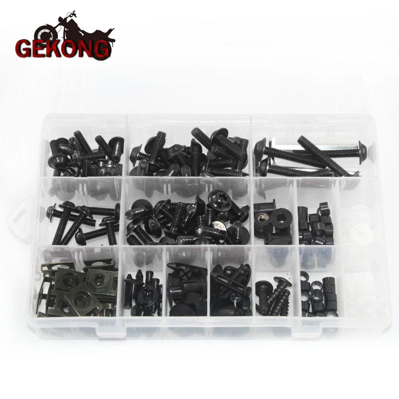 Aluminum Motorcycle Fairing Screws Nuts Kit Moto Body Work Bolts Screw Fit For Aprilia rs 125 rsv4 rs4 tuono v4 1100 Buell xb12