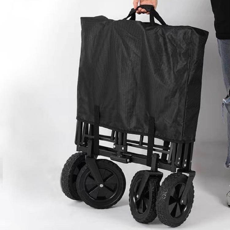 Outdoor Garden Cart Rain Cover Folding Wagon Bag Oxford Cloth Garden Wagon Protective Cover Storage Bag Easy to Use