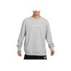 Nike Casual Sport Crew Neck Pullover Sweatshirt Men Tops Grey HF1111-063