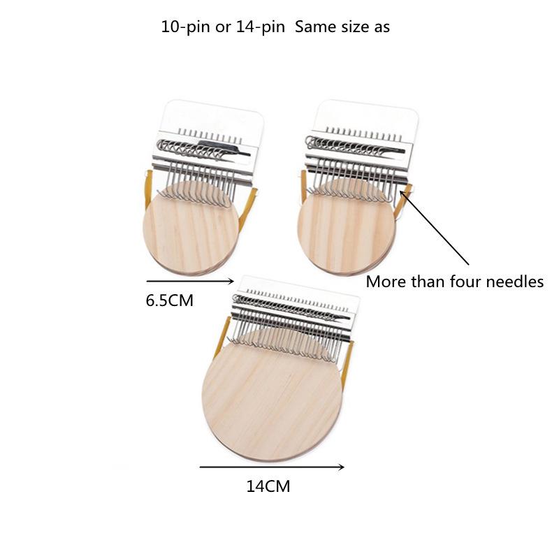 “Mini Personalized Handmade Darning Loom - Small Knitting Machine Tool”