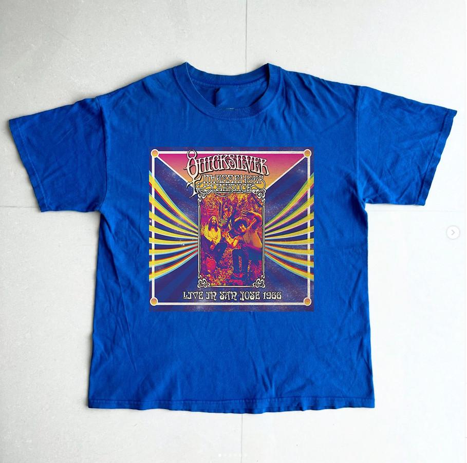 Quicksilver Messenger Service Live In San Jose T Shirt Full Size S-5XL