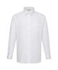 DAKS SHIRTS Easy Care Poly Blend Solid Shirt Regular Fit White_Dla2Shdl411A1