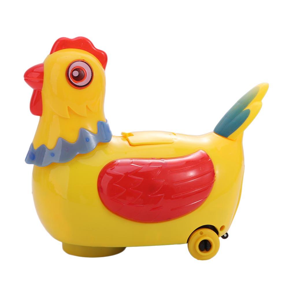 Educational Electric Laying Egg Sound Music Electric Hen Toy For Kids Chicken Toy Doll  Boys Girls