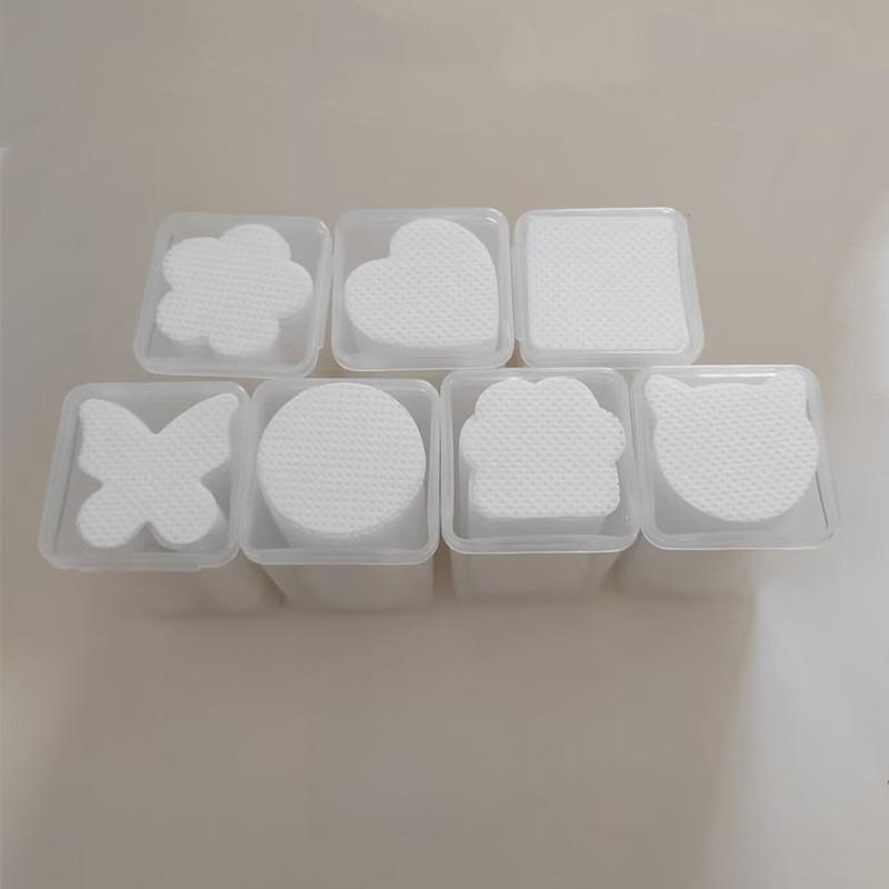 

200 pieces per box: eyelash glue wipes, nail extension cleaning pads, eyelash extension tools Cat head (naked bottle) 200 pieces