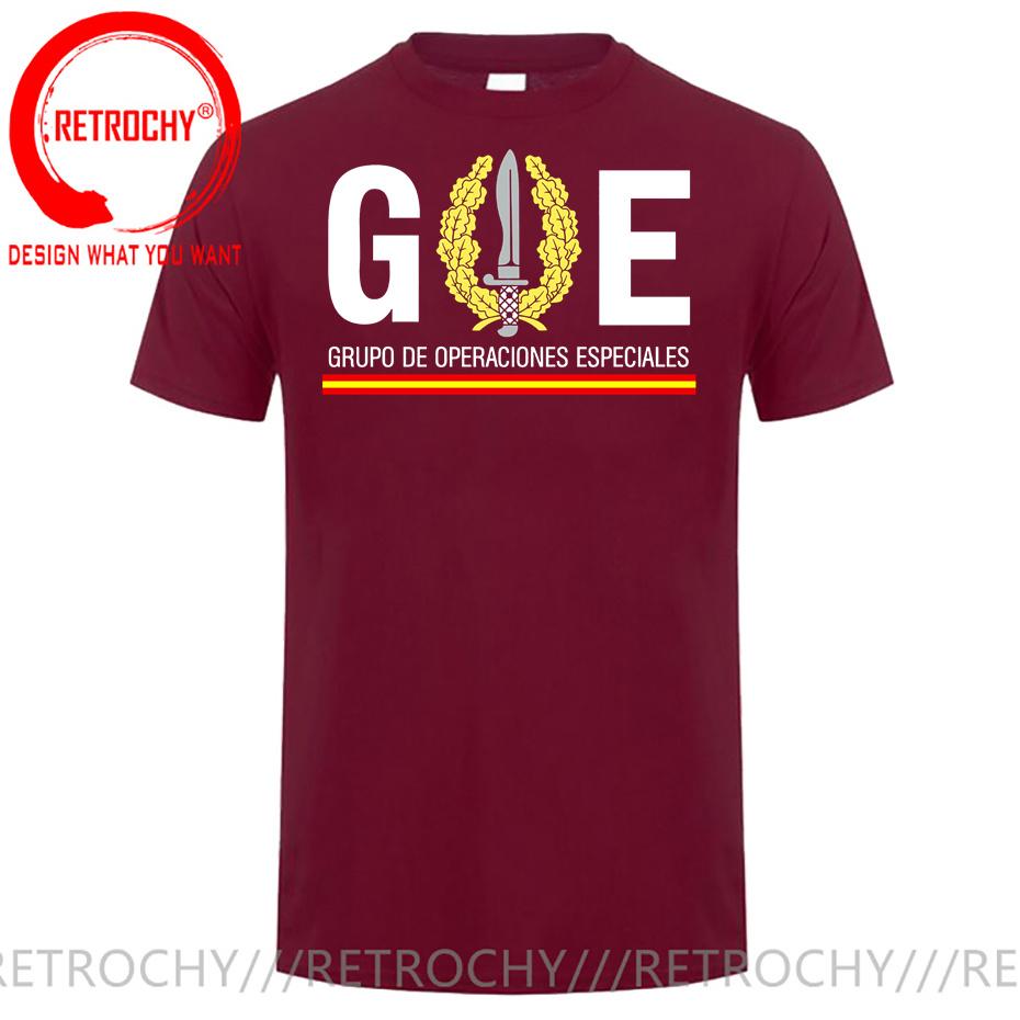 Espana Guardia Civil Servicio MarTimo Spain Civil Guard Emblem T Shirt Short Sleeve Cotton Casual TShirts Loose Top Size S5xl