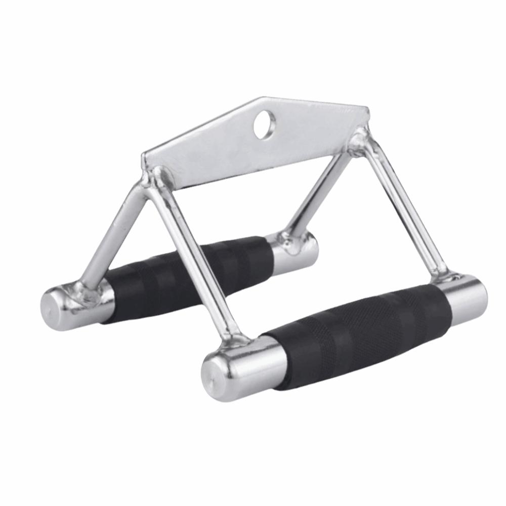 Rubber Cover Lat Pull Down Attachment V Shape Bar Gantry Lever Handle Mechanical Accessories