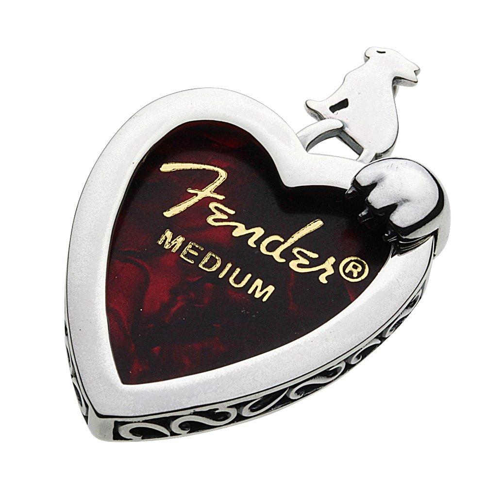 

Cat Paw Guitar Pick Case Pendant 925 Silver p0594 [Cenote] [Silver Accessories]