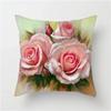 Car Living Room Sofa Cushion Cover Luxury Home Decoration Pillow Cover Colorful Flowers Sunflower Rose Print Pattern