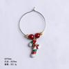 Christmas Glass Cup Identifier Santa Claus Hat Wine Glass Decor Ornaments Christmas Decorations Navidad Noel New Year 2026