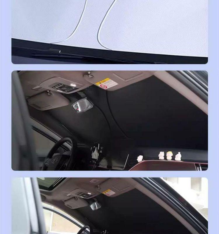 Xiaomi SU7 Car Interior Sunshade for Front Windshield - Heat Insulation & Sun Protection
