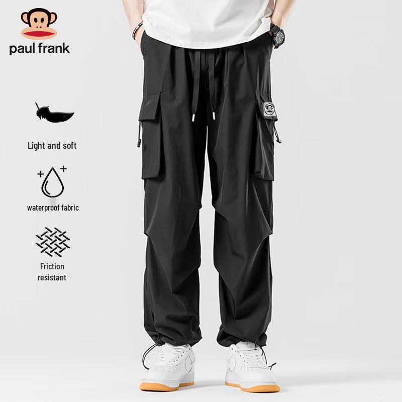 paul frank Herren Multi-Taschen Freizeit Cargo Hose