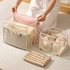 with Handle Doll Storage Basket PVC Stuffed Toys Organizer New Plush Toys Storage  Household Use