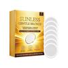 Self-Tanning Patches for Summer Outdoor Use, Breathable Skin-Friendly Tanning Patches, Natural Bronze Color, Lightweight and Adhesive 7pcs Less