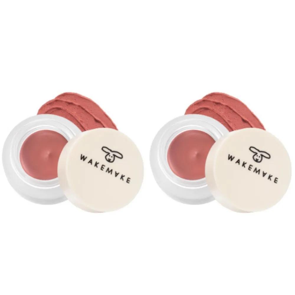 WAKEMAKE Размывающий Пот-Тинт для Губ 02 Розовый Беж x2