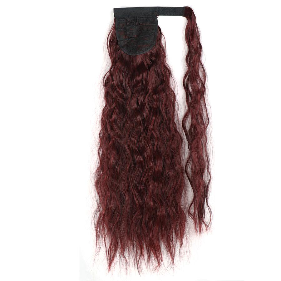 

LISI HAIR Волнистые длинные волосы для наращивания из синтетического волокна, женский парик, светло-коричневый хвост