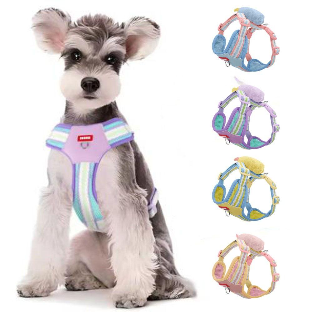 Soft Dog Harness Quicklace Pet Walking Vest Sturdy Pet Chest Strap  for Dogs Cats