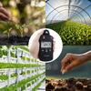 PAR Light Meter with Advanced Quantum Measures Grow Light Photosynthetic Light Level Meter for Indoor Lux Intensity Meter for All Indoor and PPFD