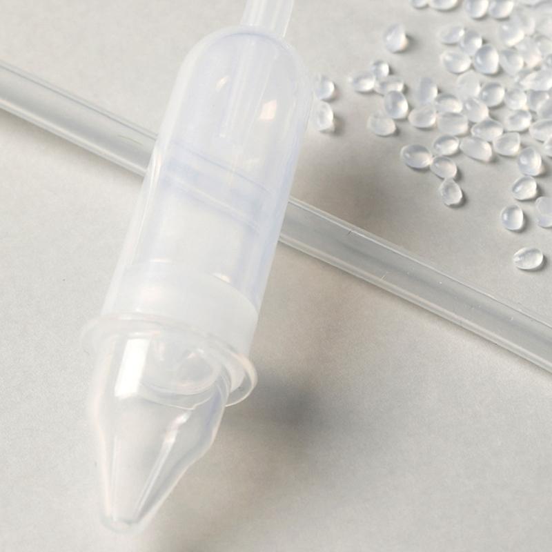 Baby Nasal Aspirator with Soft Silicone Tip Portable Hand Pulled Nose Sucker Strong Suction for Infants and Toddler